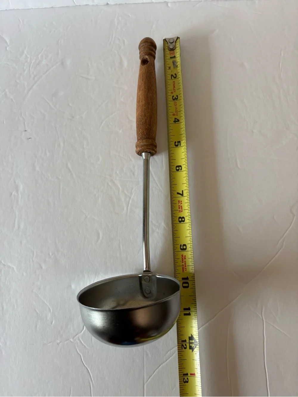 EKCO Made in the USA Ladle Wood and Stainless Steel